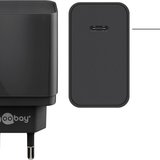 Incarcator de retea USB-C Goobay, incarcare rapida, PD, 18W, negru